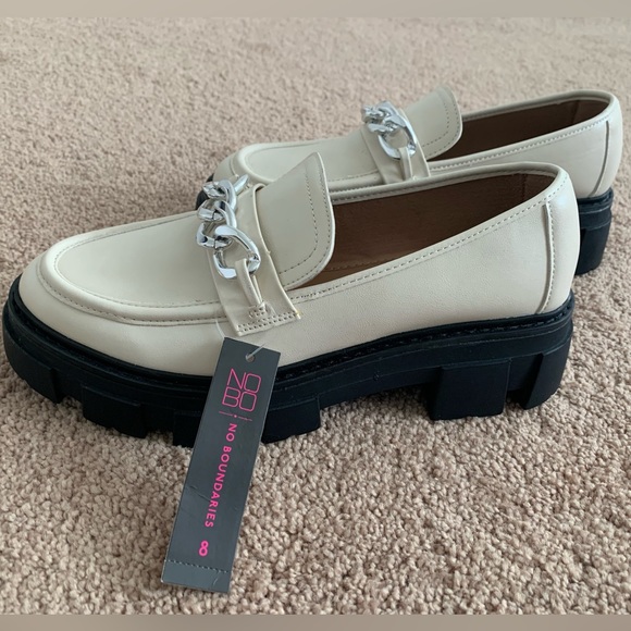 No Boundaries Women’s Fashion Lug Sole Loafers - Size 8 - Picture 2 of 8